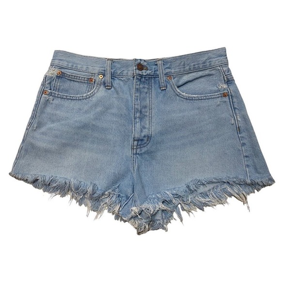 Madewell Pants - Madewell Relaxed Denim Shirts Size 28
